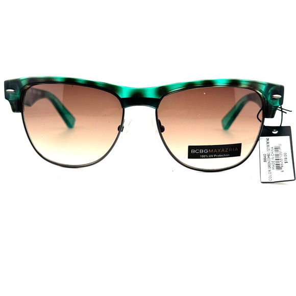 BCBGMAXAZRIA B840 Green Combo Sunglasses Frames Designer H13395 - Picture 1 of 7